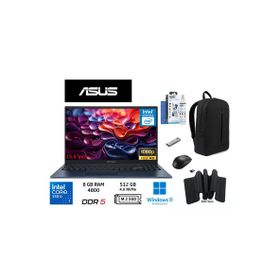 Asus Vivobook 15 X1504VA-BQ5456 Core 7 150U 8GB RAM 512GB SSD Windows 11 Pro 15.6 inç Laptop