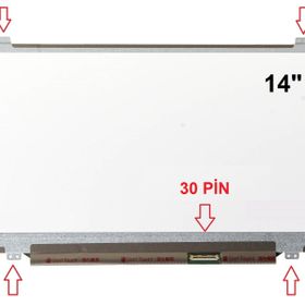 Asus VivoBook E402SA-WX196T Uyumlu Notebook Ekran