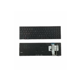 Asus VivoBook N752VX-GC128T N752VX-GC212T Işıklı Siyah Uyumlu Notebook Klavye