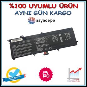 Asus Vivobook X202E-CT3217 Uyumlu Laptop Batarya Pil