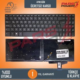 Asus VivoBook X580 Klavye