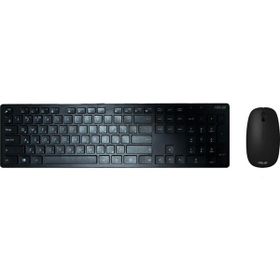 Asus W5000 Siyah Rusça Kablosuz Klavye Mouse Set