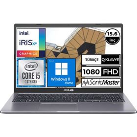 Asus X515EA-BQ1186W03 Intel Core i5 1135G7 16GB RAM 256GB SSD Windows 11 Home 15.6 inç Laptop - Notebook
