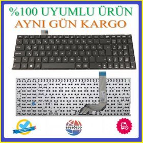 Asus X542BA X542BP X542UN MP-13K93US-528C Siyah TR Uyumlu Laptop Klavye