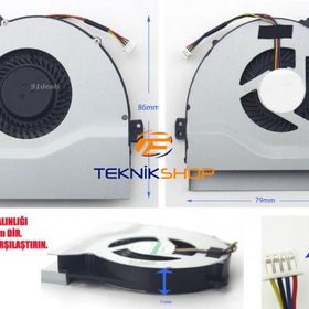 Asus X550J-X550Jd-X550Jf-X550Jk-X550Jx Laptop Fan