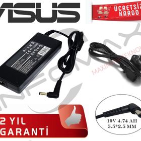 Asus X55A Uyumlu Notebook Şarj Adaptörü