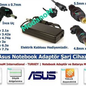 Asus X5IDR X5IDY X5IF X5IJ Siyah Uyumlu Notebook Şarj Adaptörü