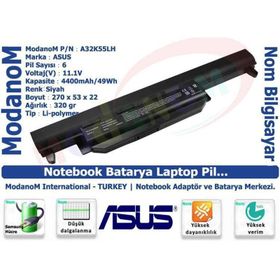 Asus X75VB Notebook Bataryası