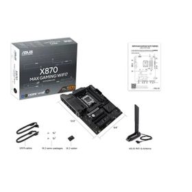 Asus X870 Max Gaming WIFI7 AMD AM5 DDR5 ATX Anakart