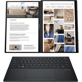 Asus Zenbook Duo OLED UX8406MA-PZ051W Intel Core Ultra 9 185H 32GB RAM 2 TB SSD Windows 11 Home 14 inç 3K Laptop - Notebook