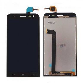 Asus Zenfone 2 Laser ZE500KL Siyah Çıtalı Uyumlu Lcd Ekran Dokunmatik