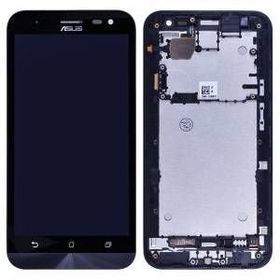 Asus Zenfone 2 Laser ZE500KL Siyah Çıtalı Uyumlu Lcd Ekran Dokunmatik