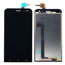 Asus Zenfone 2 Laser ZE500KL Siyah Çıtalı Uyumlu Lcd Ekran Dokunmatik