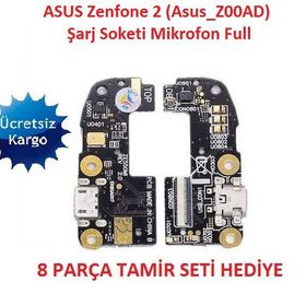 Asus Zenfone 2 Z00AD Şarj Soketi + Mikrofon