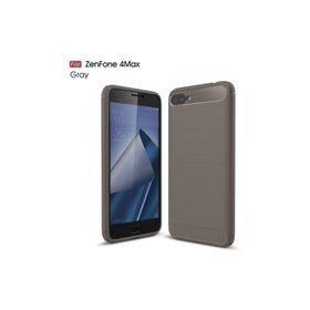 Asus Zenfone 4 Max ZC554KL Karbon Fiber Kapak + Cam Silikon kılıf