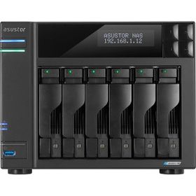 Asustor AS6706T-8GB Celeron Qc 8 gb Ram 6 Diskli Nas Server