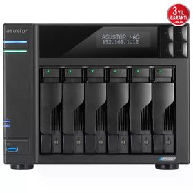 Asustor AS6706T-8GB Celeron Qc 8 gb Ram 6 Diskli Nas Server