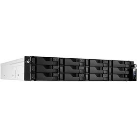 Asustor AS7112RDX Intel E-2224 12 Yuvalı 12x20 TB Desteği 8 GB DDR4 ECC 128 GB Max RAM 2xM2 4x1GBE NAS Depolama