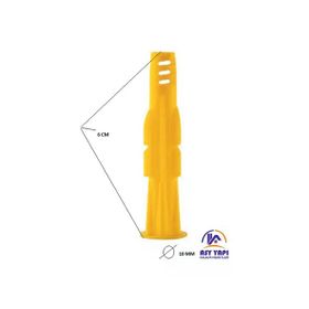 Asy Yapı 10 mm 50 Adet Roket Dübel