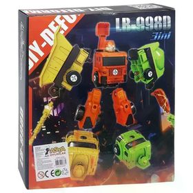 Asya Oyuncak 12279-LB-998D Transform Robot