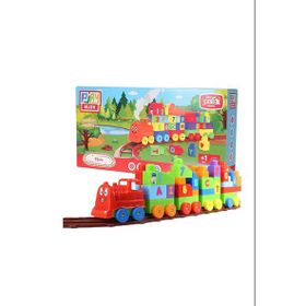 Asya Oyuncak 2397 Playblox 77 Parça Tren Seti