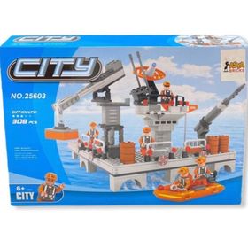 Asya Oyuncak 25603 308 Parça Police City Bricks