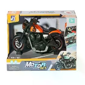 Asya Oyuncak C5809-8080A-10 Sesli Işıklı Sürtmeli Motosiklet