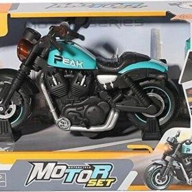 Asya Oyuncak C5809-8080A-10 Sesli Işıklı Sürtmeli Motosiklet