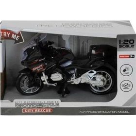 Asya Oyuncak C5809-8080A-5 Sesli Işıklı Sürtmeli Motosiklet