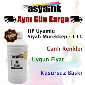 Asyaink 302 Uyumlu Siyah Kartuş Dolum Seti