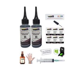 Asyaink Canon E404 E414 E464 E484 Uyumlu Kartuş Dolum Seti