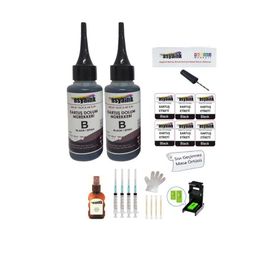 Asyaink Canon PG-545 MG2550 2450 Uyumlu Siyah Kartuş Dolum Seti
