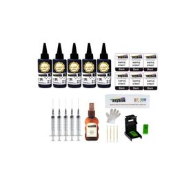 Asyaink Canon PG-545 Uyumlu Siyah 5x100 ml Kartuş Dolum Seti