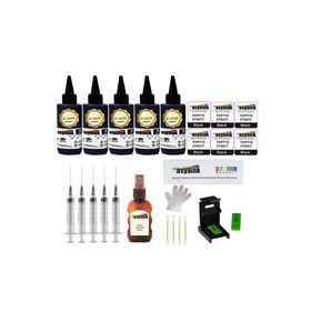 Asyaink HP 304 Kartuşu ile Uyumlu 4x100ML HP 304 Kartuş Dolum Seti