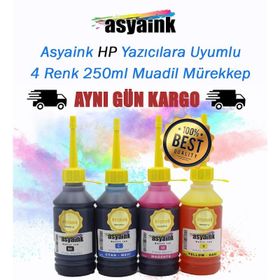 Asyaink HP Deskjet 2060 (K110A) Yazıcı HP 704 Kartuş Dolum Seti