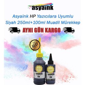 Asyaink HP DeskJet 2630 Yazıcı HP 304 Kartuş Dolum Seti