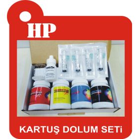 Asyaink HP DeskJet 2632 Yazıcı HP 304 Kartuş Dolum Seti