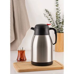Asyaink PNG-1200P Penguen Çift Kat Çelik Tombul 2 lt Sürahi Termos
