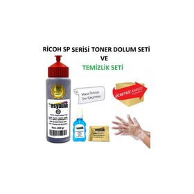 Asyaink Ricoh Sp111 Yazıcı Uyumlu 200 gr Toner Dolum Seti