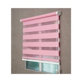 AsyHome Pembe Bambu Zebra 220x200 cm Stor Perde