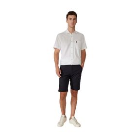AT.P.CO 5003039535 Koyu Mavi Erkek Normal Bel Slim Fit Bermuda Şort