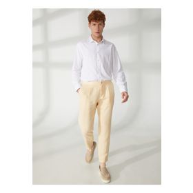 AT.P.CO A261BERLINO563CONF10B Sarı Normal Bel Normal Paça Slim Fit Erkek Pantolon