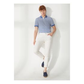 AT.P.CO A261DAVE362TC506/TB Beyaz Normal Bel Normal Paça Slim Fit Erkek Pantolon