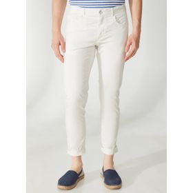 AT.P.CO A261DAVE362TC506/TB Beyaz Normal Bel Normal Paça Slim Fit Erkek Pantolon