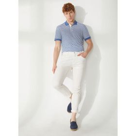 AT.P.CO A261DAVE362TC506/TB Beyaz Normal Bel Normal Paça Slim Fit Erkek Pantolon