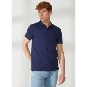 AT.P.CO A265P75343 Lacivert Polo Erkek T-Shirt