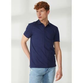 AT.P.CO A265P75343 Lacivert Polo Erkek T-Shirt