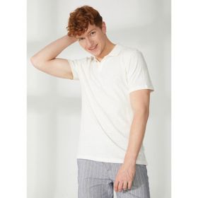 AT.P.CO A265P82748 Bej Polo Erkek T-Shirt