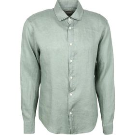 AT.P.CO A266CARLL20 Yeşil Slim Fit Düğmeli Yaka Erkek Gömlek