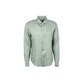 AT.P.CO A266CARLL20 Yeşil Slim Fit Düğmeli Yaka Erkek Gömlek
